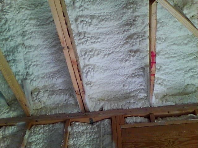 Spray Foam Insulation In New Construction House