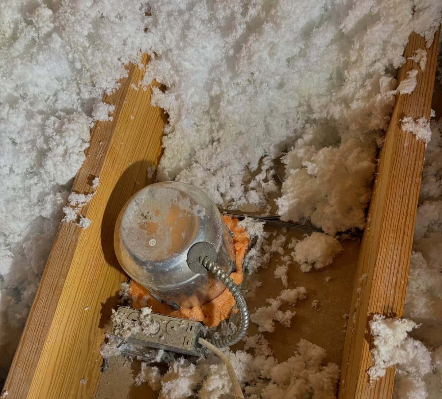 Foam Seal In Attic