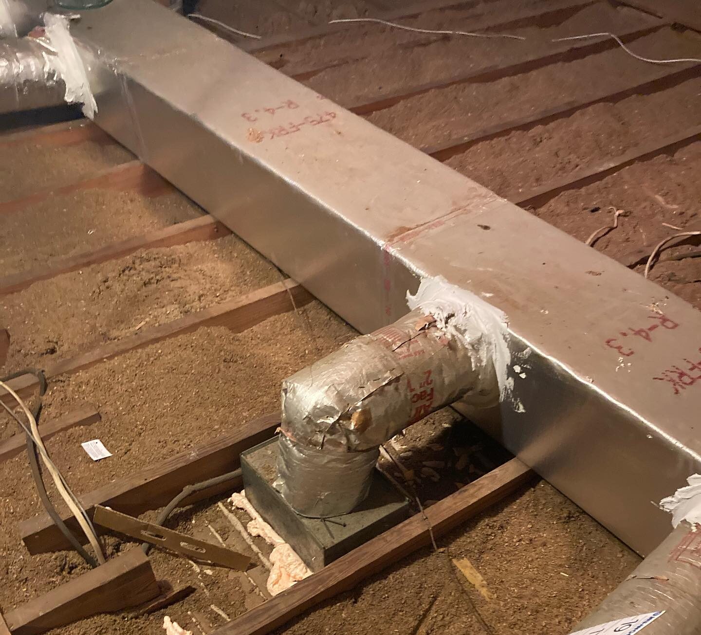 Foam Sealed Ducts